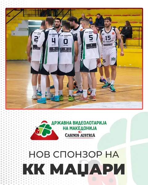ВИДЕОЛОТАРИЈА НОВ СПОНЗОР НА КК МАЏАРИ 2023