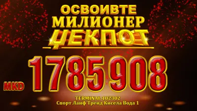 Во декември 4 нови милионери со Државна видеолотарија на Македонија